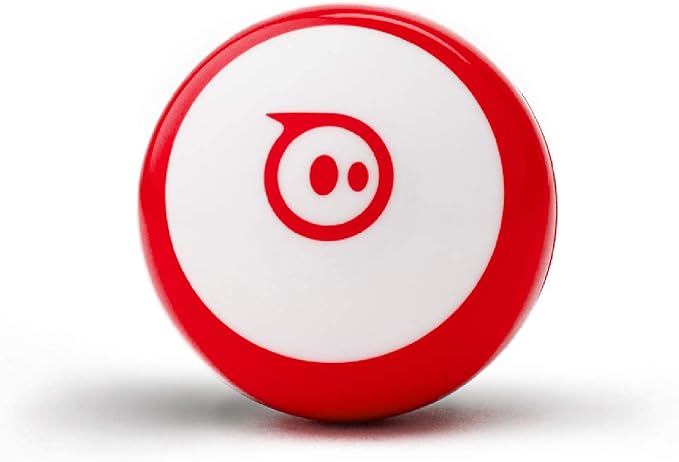 Sphero Mini (Red) - Coding Robot Ball - Educational Coding and Gaming for Kids and Teens - Bluetooth Connectivity - Interactive and Fun Learning Experience for Ages 8+ | Educational Coding and Gaming, Bluetooth Connectivity, Interactive and Fun Learnin...