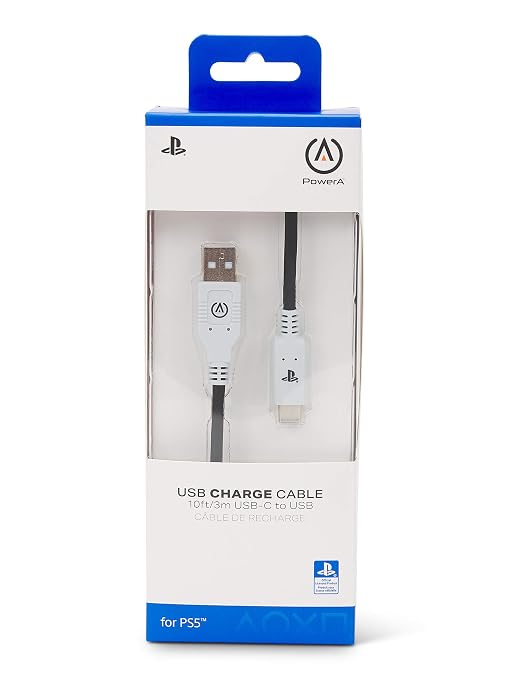 PowerA USB-C Cable for PlayStation 5