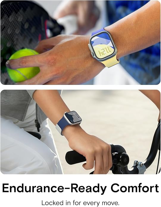MOFT Snap Duo Watch Bands Compatible with Apple Watch, Quick Magnetic Wear, Duo-Color Design & Soft Silicone, iWatch Bands for Ultra 3/2/1, Series 11/10/9/8/7/SE/6/5/4/3/2/1, 38/40/41/42/44/45/46/49mm