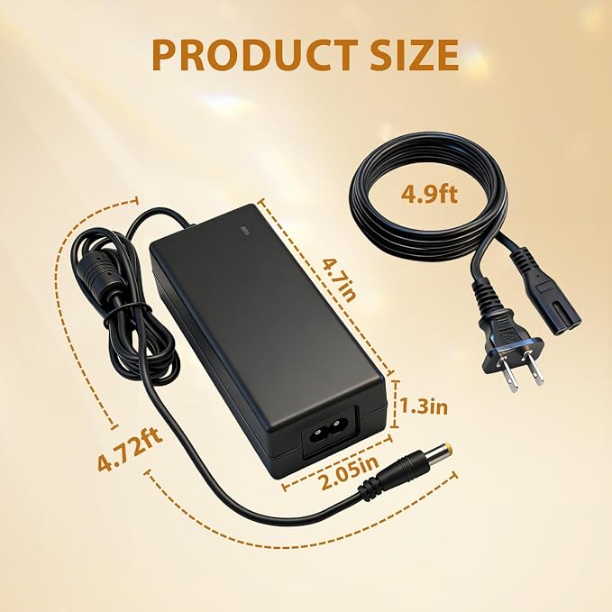 54V 1.1A Power Adapter for Ubiquiti Networks USW-Lite-8-PoE | Compatible with UniFi Lite 8 PoE 8Port Gigabit Ethernet Switch 8 Port Layer 2 USW-Ultra-60W NY-PW0L2-05401100 NYPW0L205401100