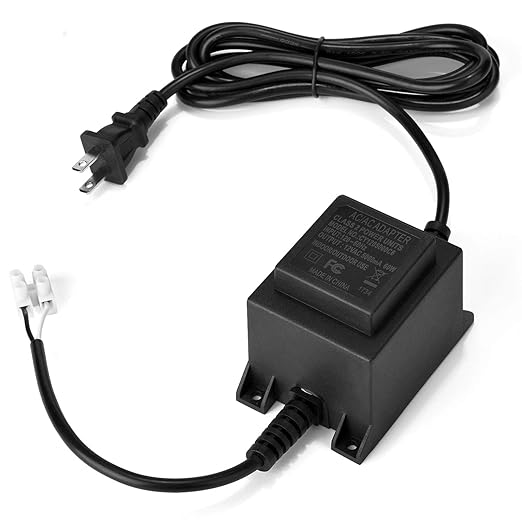 AGPtEK 60W Waterproof Voltage Converter Transformer 110/120V to 12V AC 5A | Waterproof Power Supply Converter, for Pool Light, Water Pumps, Outdoor Light, Stable Voltage, Easy Install, Safe Outdoor Use