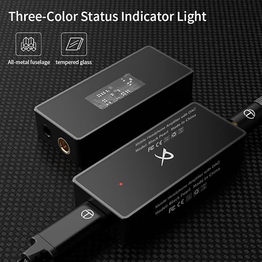 TRN Black Pearl Decoder Dual CS43131 Portable USB DAC/AMP