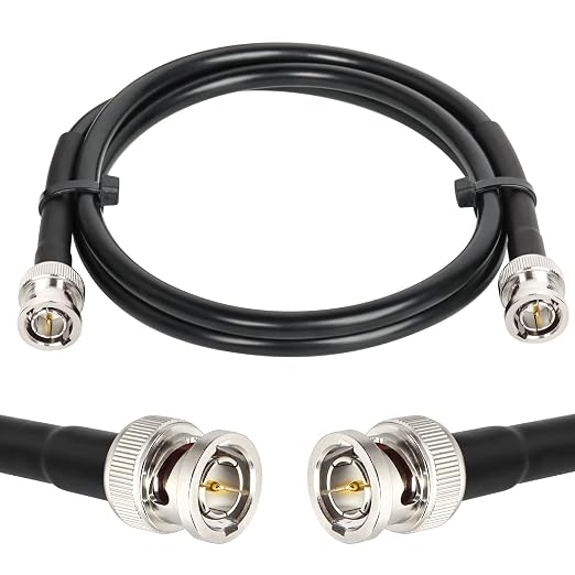 XRDS -RF 3FT SDI Cable, BNC Male Digital Video Cable 75 Ohm RG59 BNC Cables Supports HD-SDI/3G/6G-SDI/4K/8K