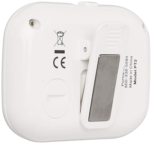 CDN PT2 Component Design Northwest 4-Event Clock Digital Timer, White