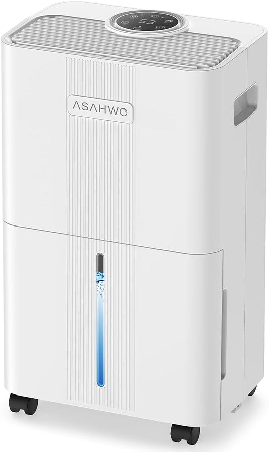 1600 Sq.ft Dehumidifier for Basement,21 Pints Dehumidifiers for Home with Drain Hose,3 Modes, 24H Timer,Washable Filter, Intelligent Humidistat for Bedroom, Bathroom, Large Room