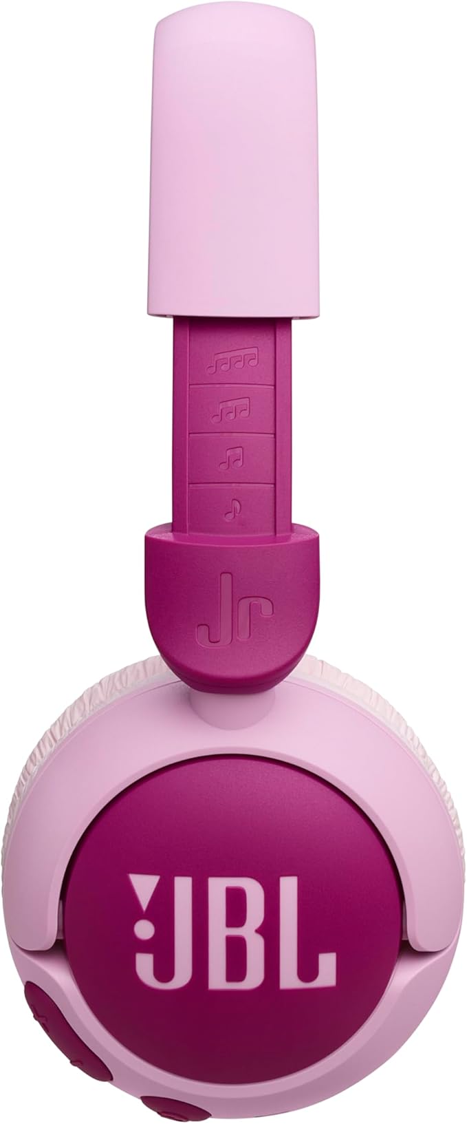 JBL Junior 320BT - Wireless on-Ear Kids Headphones with JBL Safe Sound (<85dB), Fit for Kids, Parental Control with Customizable Volume & Playtime and 50Hr Battery Life (Purple)