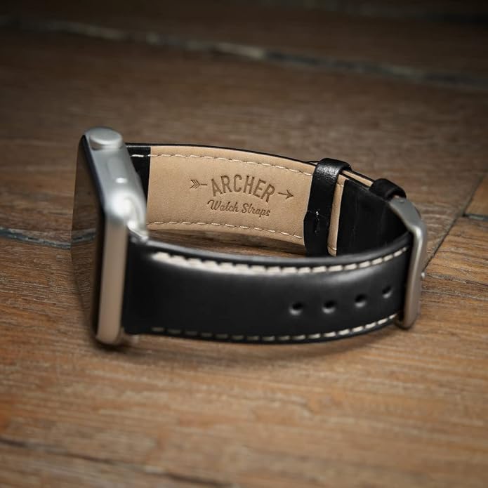 Archer Watch Straps - Top Grain Leather Watch Bands for Apple Watch