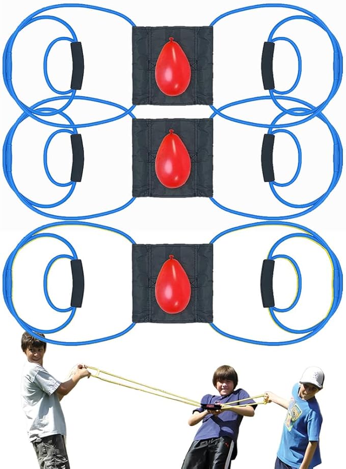 Water Balloon Launcher (dark blue-3);water balloon slingshot Beast 400-yard