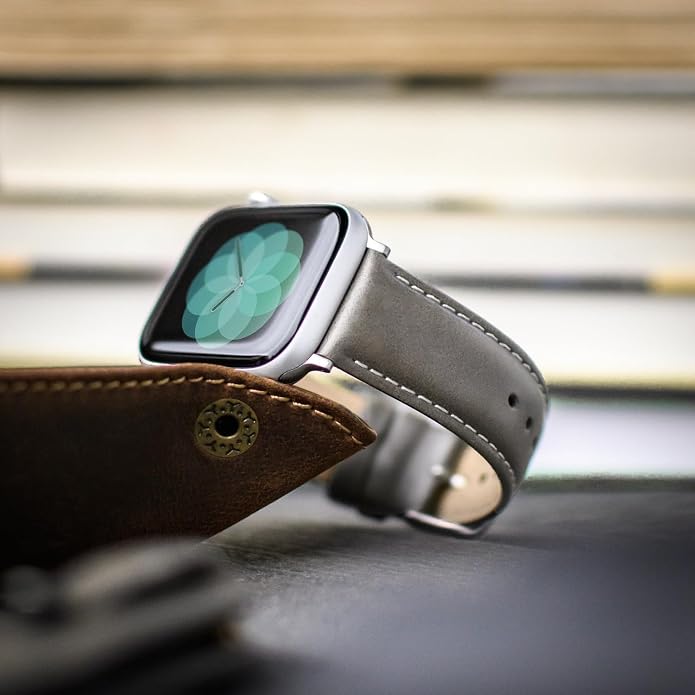 Archer Watch Straps - Top Grain Leather Watch Bands for Apple Watch