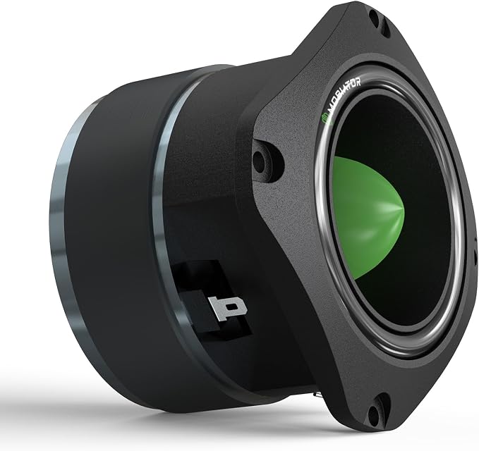 T45B-8 4” Super Bullet Tweeter | Titanium Diaphragm, 8Ohm, 1.5” Voice Coil, 700W Max, Built-in Capacitor Pro Audio High Frequency Driver (Pair Pack)