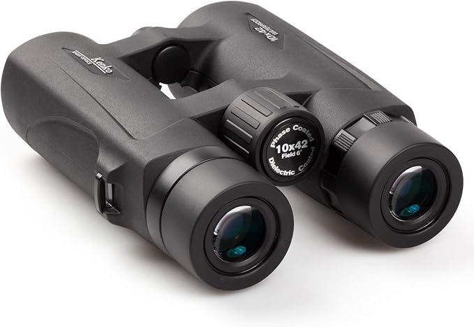 Kenko Binocular Ultraview EX OP 10x42 DH III, Roof Prism, Water Proof IPX7, for Outdoor, Concert, Sports Watching, Black, 001349