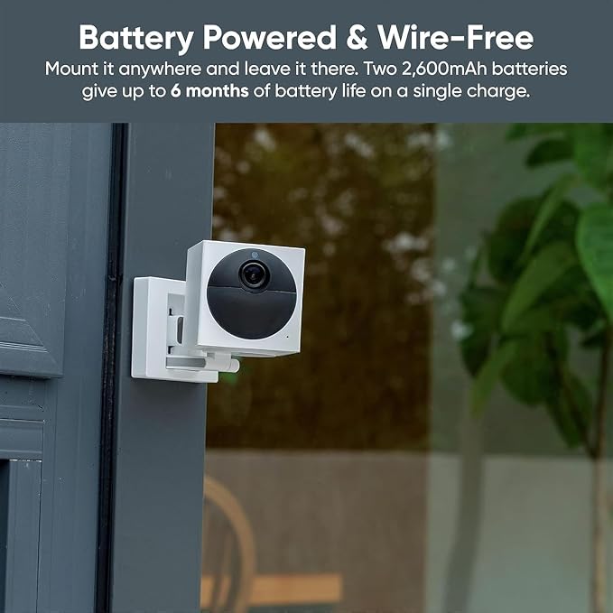 Cam Outdoor Add-on v2 (2 Cameras, Requires Base Station) - 1080p HD Wireless Home Security Camera, 6-Month Battery Life, Color Night Vision, 2-Way Audio, PIR Motion Detection, 24/7 Recording