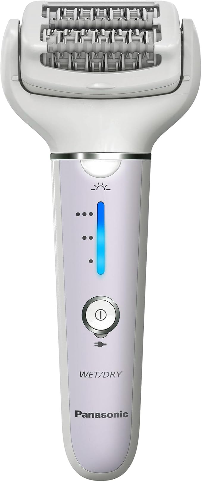 Panasonic Epilator with Gentle Cap, Electric Hair Removal Tool for Home, 3 Speed Settings, Wet Dry, Washable - ES-EY30