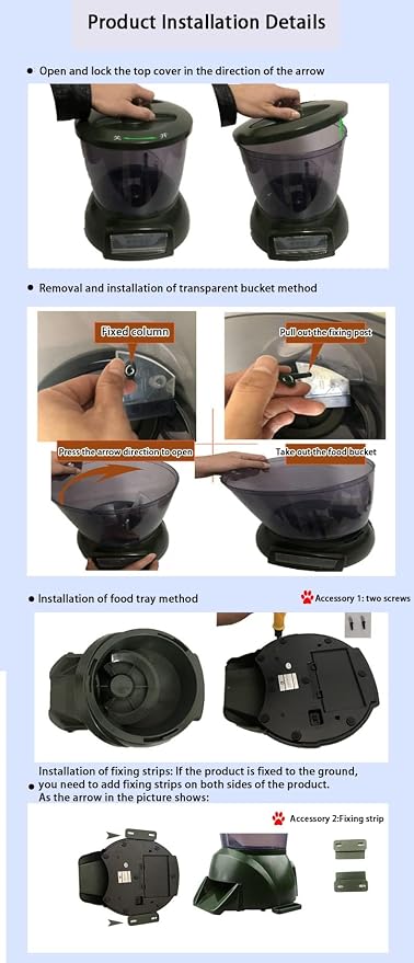 4.5L Automatic Koi Fish Feeder - Battery Powered Outdoor Dispenser