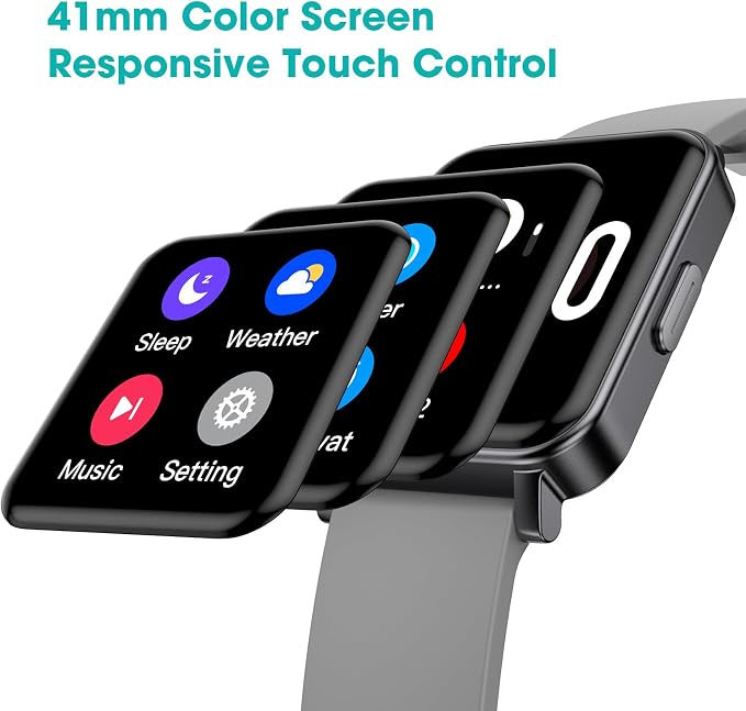 Pedometer Watch Senior Friendly No App/Phone Required, Step Counter | User-Friendly Design, IP68 Waterproof Fitness Tracker, Calories Sleep Tracker, Heart Rate and Sleep Monitor, Stopwatch