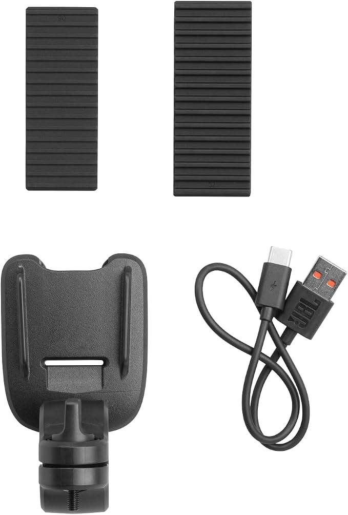 JBL Wind 3 FM Bluetooth Handlebar Speaker, Black