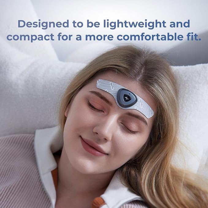 HeadaTerm-2 Migraine Relief Device e-TNS Technology Rechargeable Head Cap Treatment for migraine and Headache, Drug-Free, Clinically Proven, Fast-Acting, No Side Effects (1* HeadaTerm 2 +6*Electrodes)
