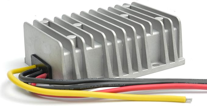 Waterproof DC/DC Converter 12V Step Up to 24V, Boost Converter 20A 480W Voltage Regulator, Power Adapter Voltage Booster,Power Supply Module Boost Transformer for Car Truck Vehicle Boat