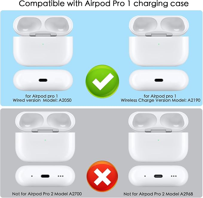 Orignal OEM Single Earbud for Left Apple Airpods Pro 1st Gen Earbud,Left Ear Side Only(A2084)