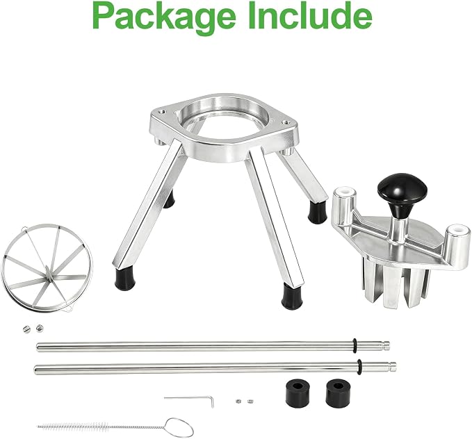 Commercial Easy Wedger 8 Wedger Fruit Lime Slicer Cutter Stainless Steel Blade Commercial Vegetable Chopper Dicer Lemon Cutter for Home Bar Restaurant Lemons Limes Tomatoe Potatoe