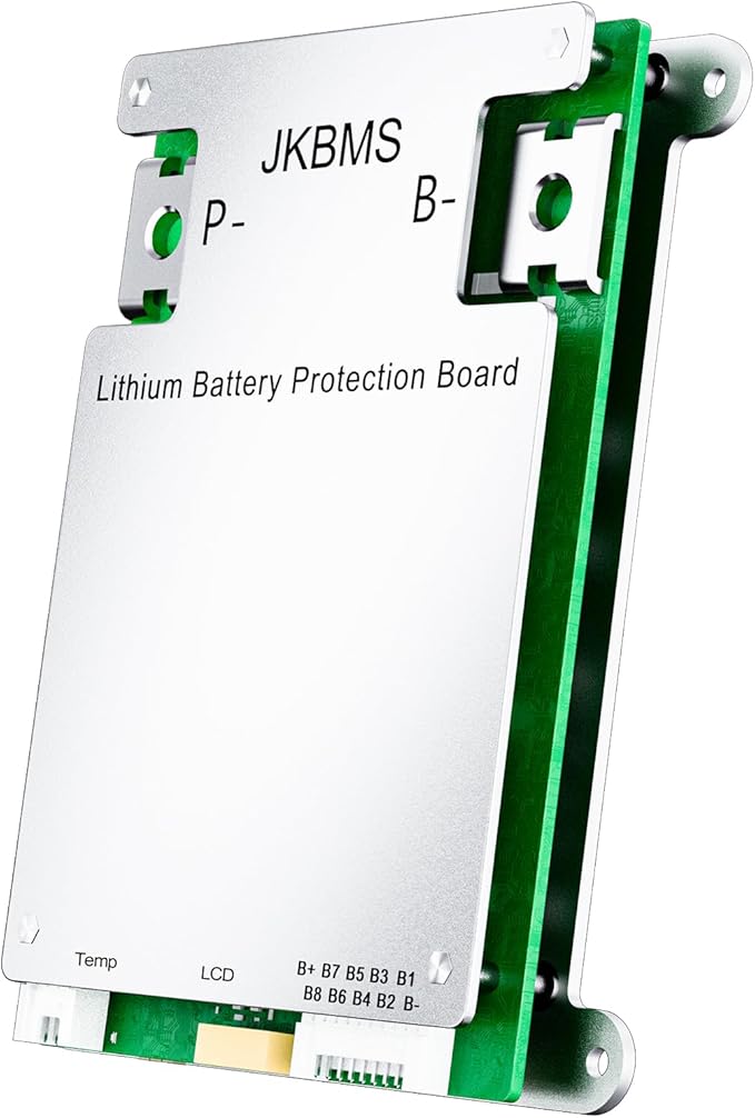 JKBMS Smart BMS 3S-8S 40A Active Balancer JK-BD4A8S4P | JK BMS for LiFePO4 Li-ion and LTO batteries with Bluetooth and RS485, 0.4A active balancing and multi protection system