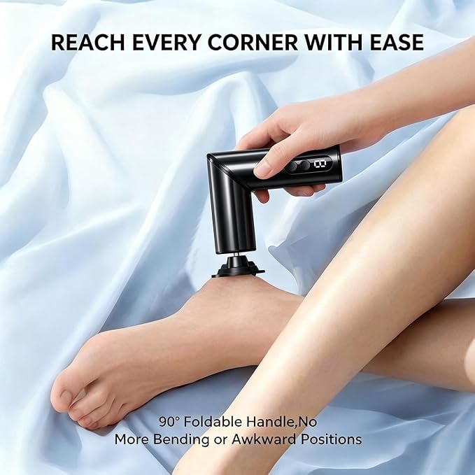 Electric Foot Callus Remover and Nail Drill Kit, 90° Foldable Rechargeable Pedicure Tool for Dead Skin, Cracked Heels, Shaping Nails, Gel Polish Removal, Professional Home Manicure Pedicure