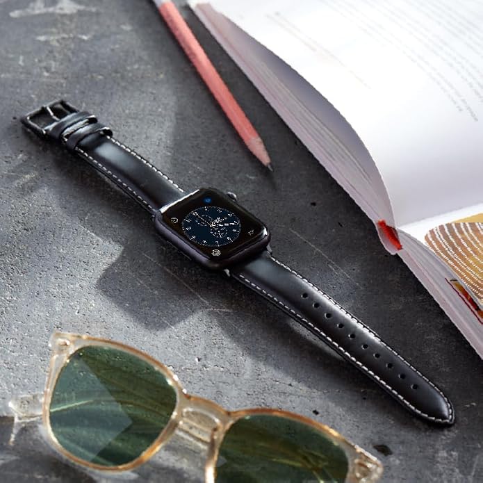 Archer Watch Straps - Top Grain Leather Watch Bands for Apple Watch