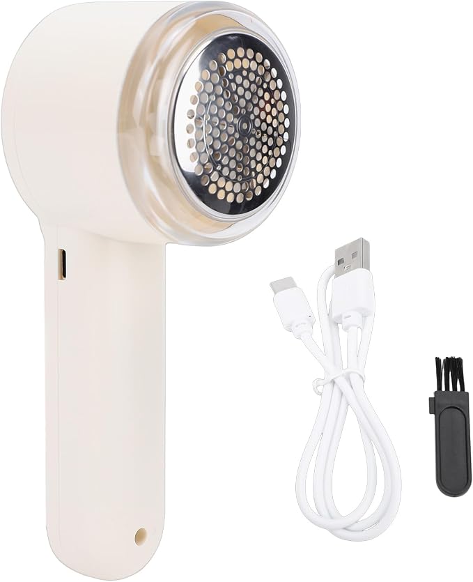 Fabric Shaver Lint Remover for Clothes, Sweater Shaver Sweater Defuzzer Remove Fuzz with 6 Teeth Blades, Lint Ball Remove Pilling Cashmere Wool Furniture