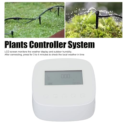 Pl Controller System for Tuya Voice Control Solar Charging Garden Irrigation System Dual Pump System Saving Water for Lawn for Hanging Basket
