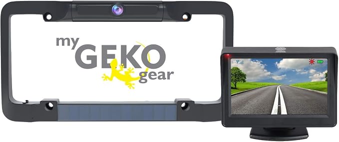 myGEKOgear by Adesso SOLARST Solar Powered Wireless Backup Camera