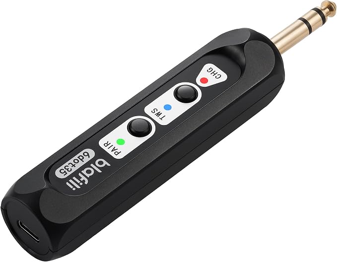 6dot35 Bluetooth Receiver with 1/4" TRS Output for Mixers | Receiver only, not a Bluetooth transmitter, aptX HD, TWS pairing, for PA systems and amps