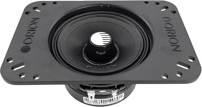 ORION Cobalt CM454 High Efficiency 4" / 4x6 Mid-Range Bullet Loudspeakers, 400W Max Power, 100W RMS, 4 Ohm, 1.2" Voice Coil - Pro Car Audio Stereo, Midrange Speakers (Pair)