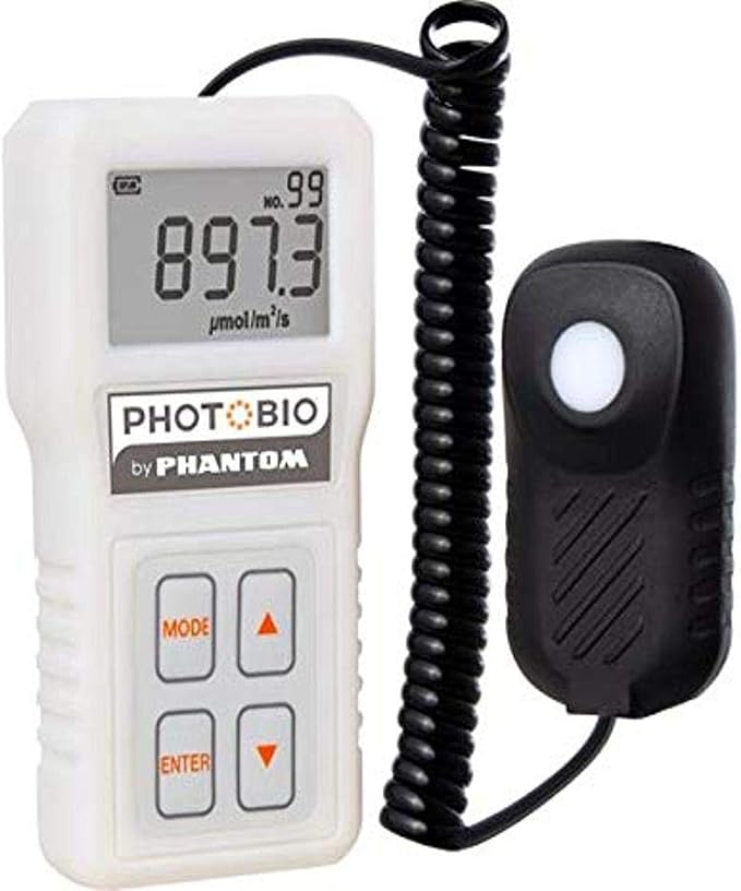 PHOTOBIO LGBQM2 Advanced Quantum Sensor PAR Meter (Micromoles), Measure Light Intensity