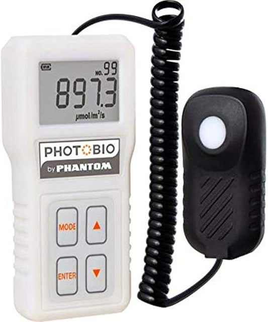 PHOTOBIO LGBQM2 Advanced Quantum Sensor PAR Meter (Micromoles), Measure Light Intensity