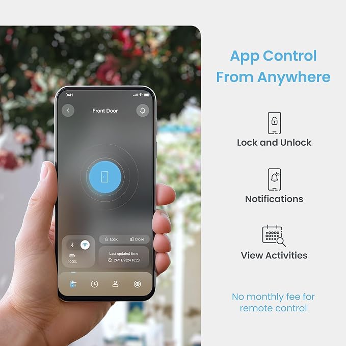 Lockly Secure Link Wi-Fi Hub - Control Your Lockly Smart Lock from Anywhere with Real-time Notifications and Voice Control