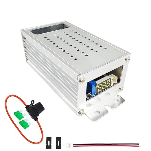 48v to 12v Converter Golf cart Step Down Converter 11-70V Input to 3.3V-24V Output 28A 336W Step Down Converter Adjustable dc with Fuse-70V 48V 36V 24 to 12V 3.3V-24V