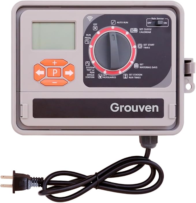 Garden Smart 11-Zone WiFi Sprinkler Controller Watering Timer Irrigation System Outdoor/Indoor