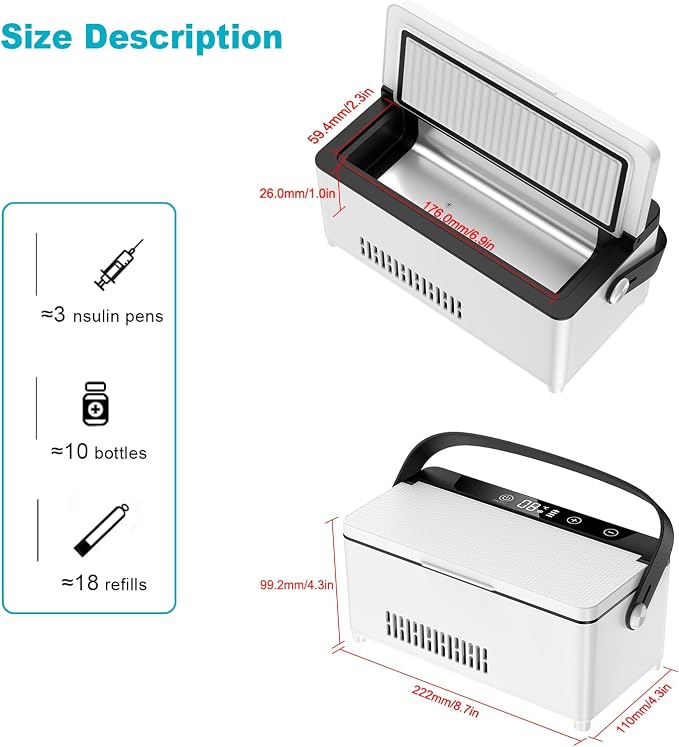 ZSWCBRT Portable insulin medical refrigerators