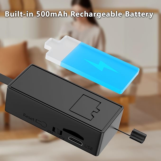 Mini Camera DIY Module - Full HD 1080P Tiny Video Cameras - Small Security Cam for Home & Nanny Use - No WiFi Needed