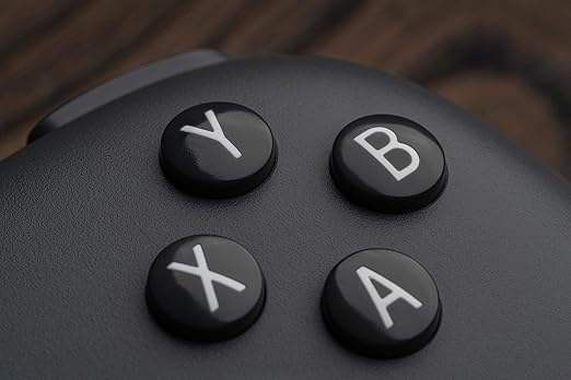 8Bitdo Ultimate C Hall Effect Joysticks/Hall Trigger Wired Controller with RGB Lighting Fire Ring, 3.5mm Audio Jack for Xbox Series X|S, Xbox One, Windows 10/11 - Officially Licensed (Dark Gray)