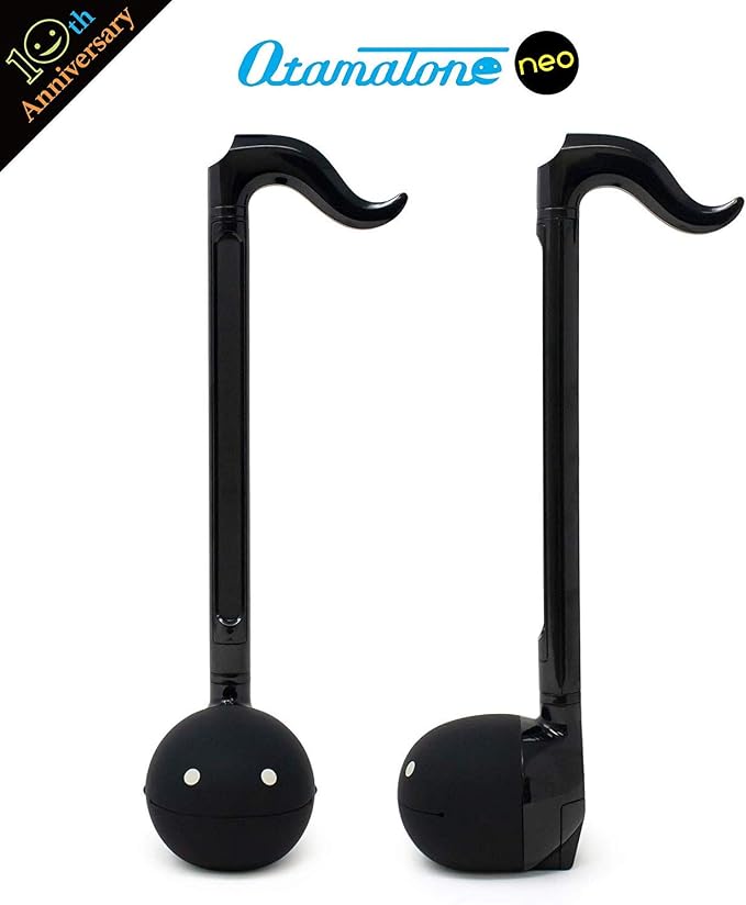 Otamatone "Neo 10th Anniversary Special Edition [Japanese Version] Black - Japanese Electronic Musical Instrument Synthesizer