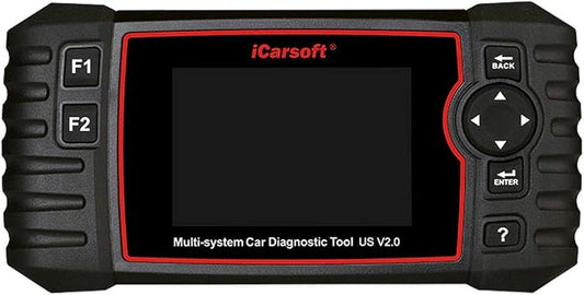 iCarsoft US V2.0 Diagnostic Scan Tool for American Vehicles Ford/GM (Cherolet/Buick/Cadillac/GMC)/Chrysler/Jeep/Holden +Oil Reset +EPB+BMS+DPF+SAS+ETC+BLD+INJ
