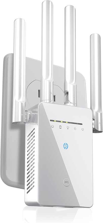 2026 WiFi Extender Signal Booster for Home, New Gen Internet Extender WiFi Booster w/Ethernet Port