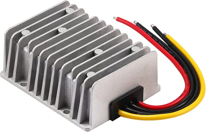 Voltage Reducer 36V 48V Step Down to 24V 30A 720W, Waterproof Big-Size DC Converter, High-Power Power Supply Module Buck Transformer for Golf Cart, Forklifts, Car