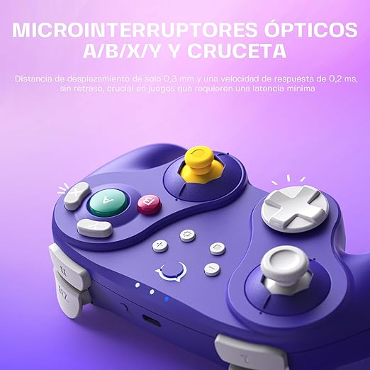 NYXI Warrior Switch Controller for Switch/Switch 2/NGC/Wii/PC, Wireless Switch Pro Controller with Hall Effect Joysticks/Trigger, Mechanical Switch A/B/X/Y, HD Rumble, 6-Axis Gyro,Programmable