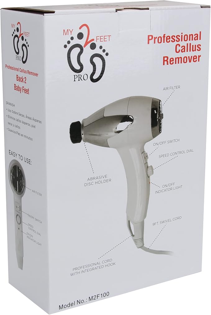 My2Feet Professional Electric Callus Remover+Replacement Disks