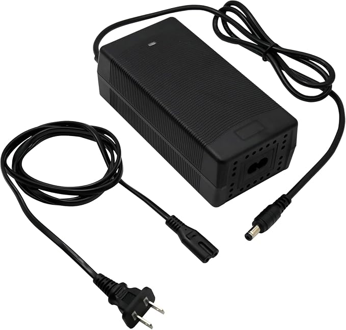 Adapter Charger Compatible with Jetson Haze JHAZE-BLK JHAZE-BLK-OB JHAZE-CAN-BLK JHAZEBLK 48V 7.5Ah Li-ion Battery Model PJHAZE-CH 54.6VDC 2A Power Supply Cable Cord PSU