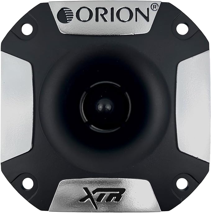ORION XTR Series XTR350HP 3.4” Big Motor Super Tweeter | Aluminum Diaphragm, 1” Voice Coil, 125W RMS, 500W Max, Built-in Crossover - High Performance, Pro Car Audio Tweeter (Pair)