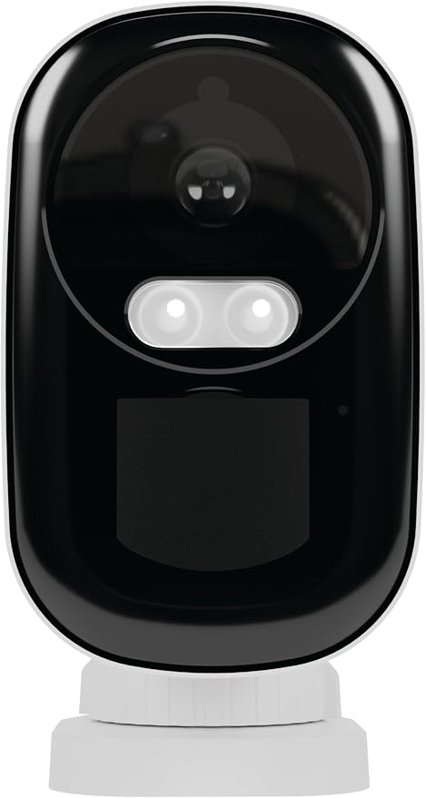 Lorex Connect 2K Wi-Fi Battery-Powered Spotlight Camera | New APP | Motion Detection | Color Night Vision | Flexible Storage: MircoSD (not Included) or Cloud | Versatile mounting | IP66 Weatherproof