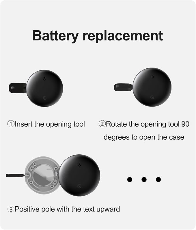 GPS Car Tracker for Vehicles for Android Strong Magnetic, No Monthly Fee, Waterproof, 365-Day Battery, Mini & Hidden Vehicle Tracker